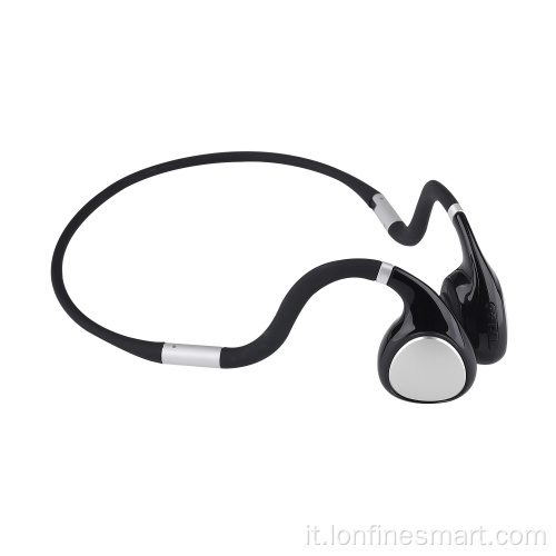 Cuffie con conduzione ossea sportiva wireless Bluetooth 5.0